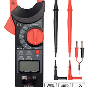 MULTÍMETRO DIGITAL C/PINZA 600V.