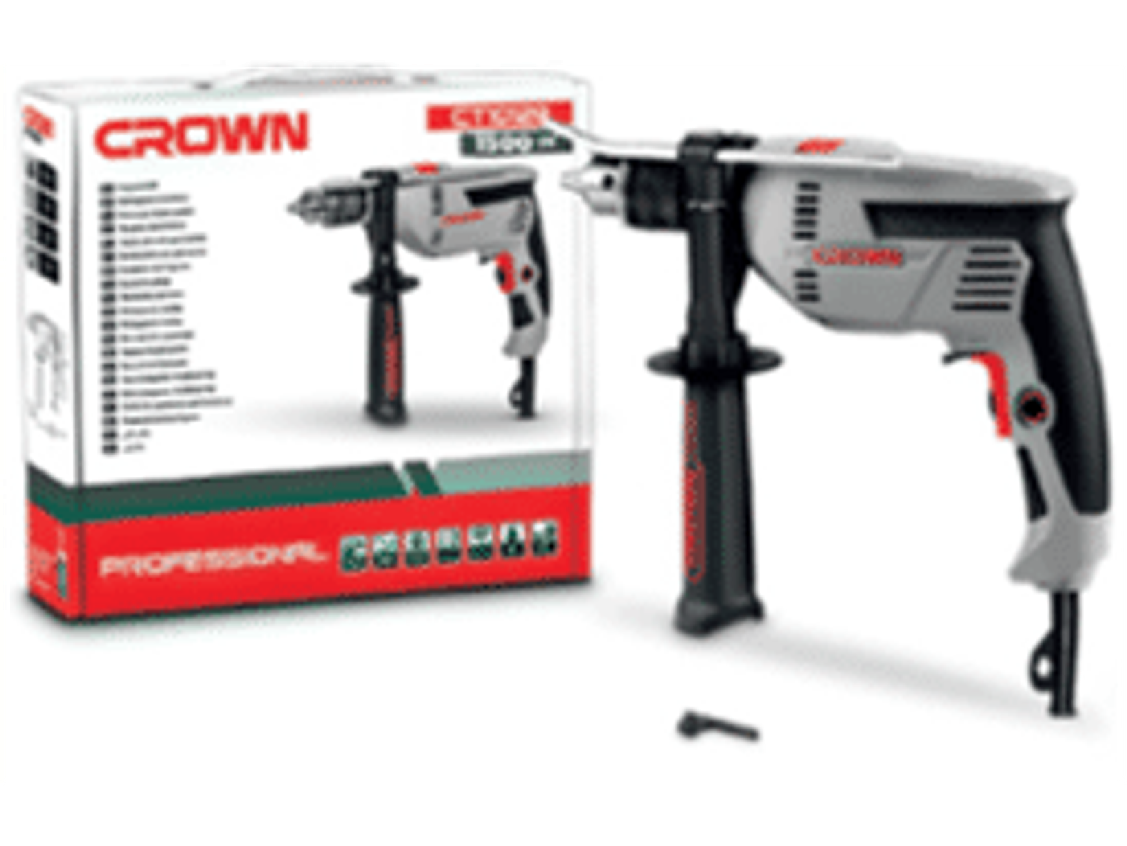 Taladro con percutor mandril de 1/2