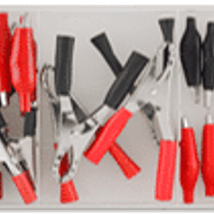 Display surtido de pinzas de polaridad 28un