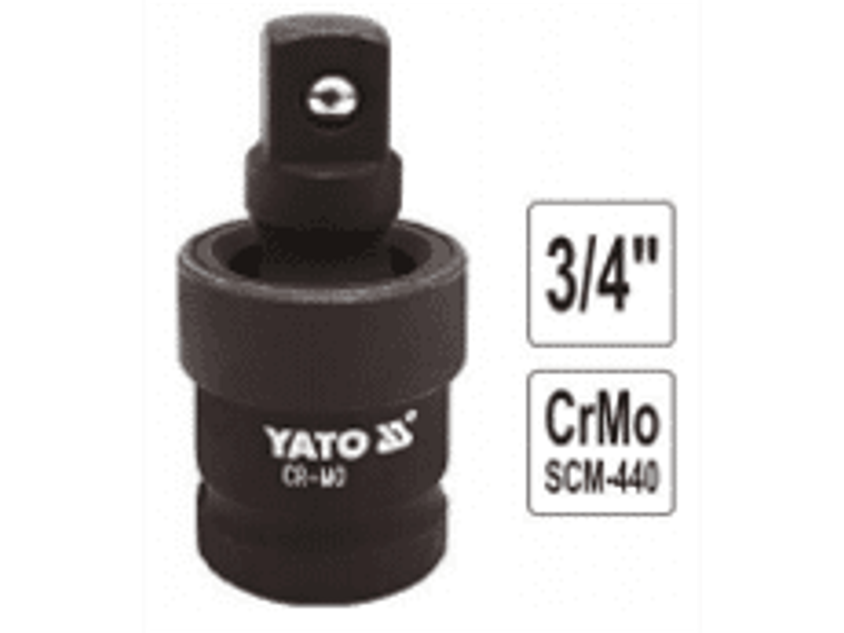 Junta cardánica de impacto, cuadrante de 3/4