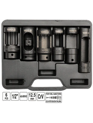 Juego de dados profesionales para inyección en motor diesel