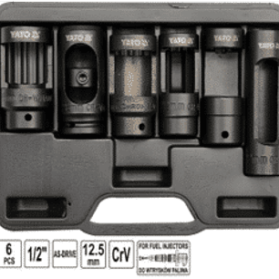 Juego de dados profesionales para inyección en motor diesel