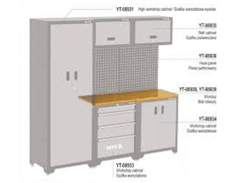 ENCIMERA ESTÁNDAR DE MADERA PARA DOS MÓDULOS 1320 x 457 x 22 mm NO SE VENDEN POR SEPARADO