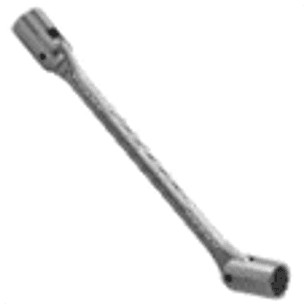 Llave de dado poligonal articulada 6x7 mm