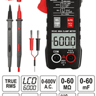 PINZA AMPERIMETRICA DIGITAL
