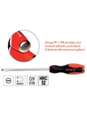 Destornillador paleta barra hexagonal de golpe 6 x 150mm