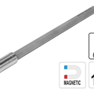 PORTA PUNTAS MAGNETICO 1/4 x 150 mm