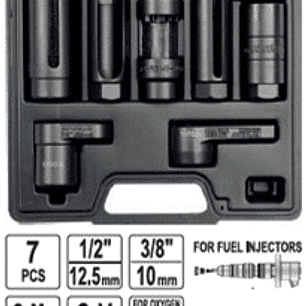 Juego de dados para sensores de oxígeno e inyección diesel
