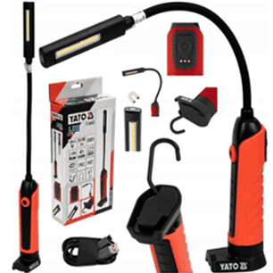 Lámpara de taller LED COB flexible YATO