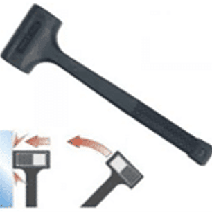 Maceta anti rebote 900 grs