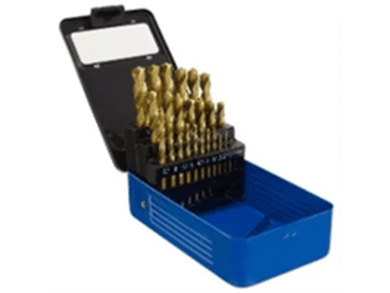 Juego de brocas de acero rápido HSS aleación de cobalto recubiertos con capa de nitrato de Titanio