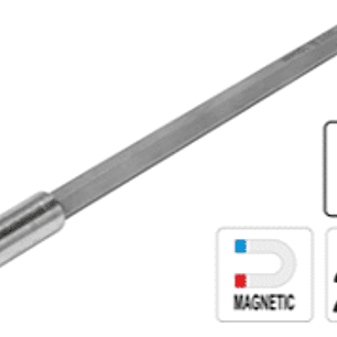 PORTA PUNTAS MAGNETICO 1/4 x 200 mm