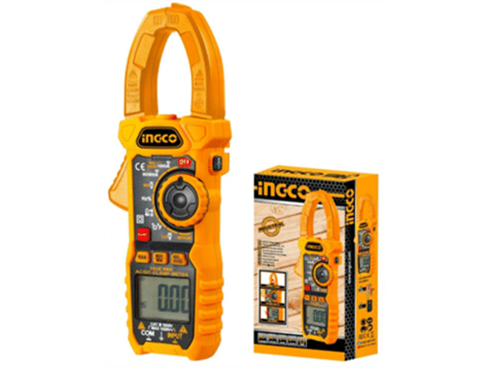 PINZA AMPERIMETRICA DIGITAL INDUSTRIAL AC