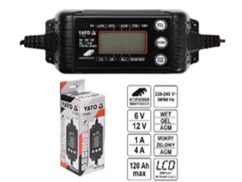 Cargador de baterías 4 en 1