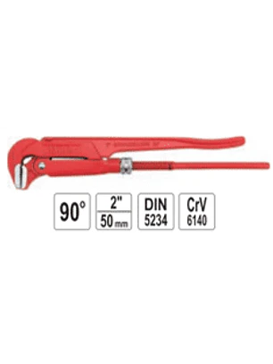 Llave Stillson 90° 2