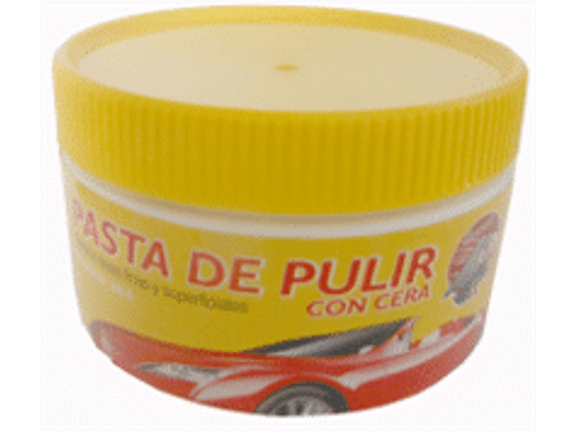 Pasta de pulir con cera. Contenido 300 grs.