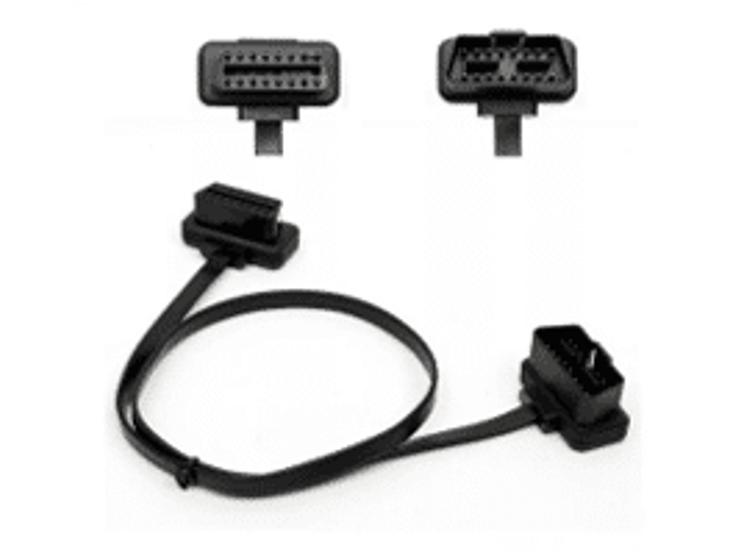 Cable de extensión OBD2 de 60CM, conector OBD2 de 16 pines macho a hembra de 16 pines OBD II