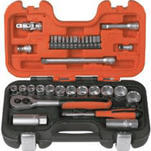 Juegos de dados 3/8” hexagonales, Juego dados 34 piezas S330