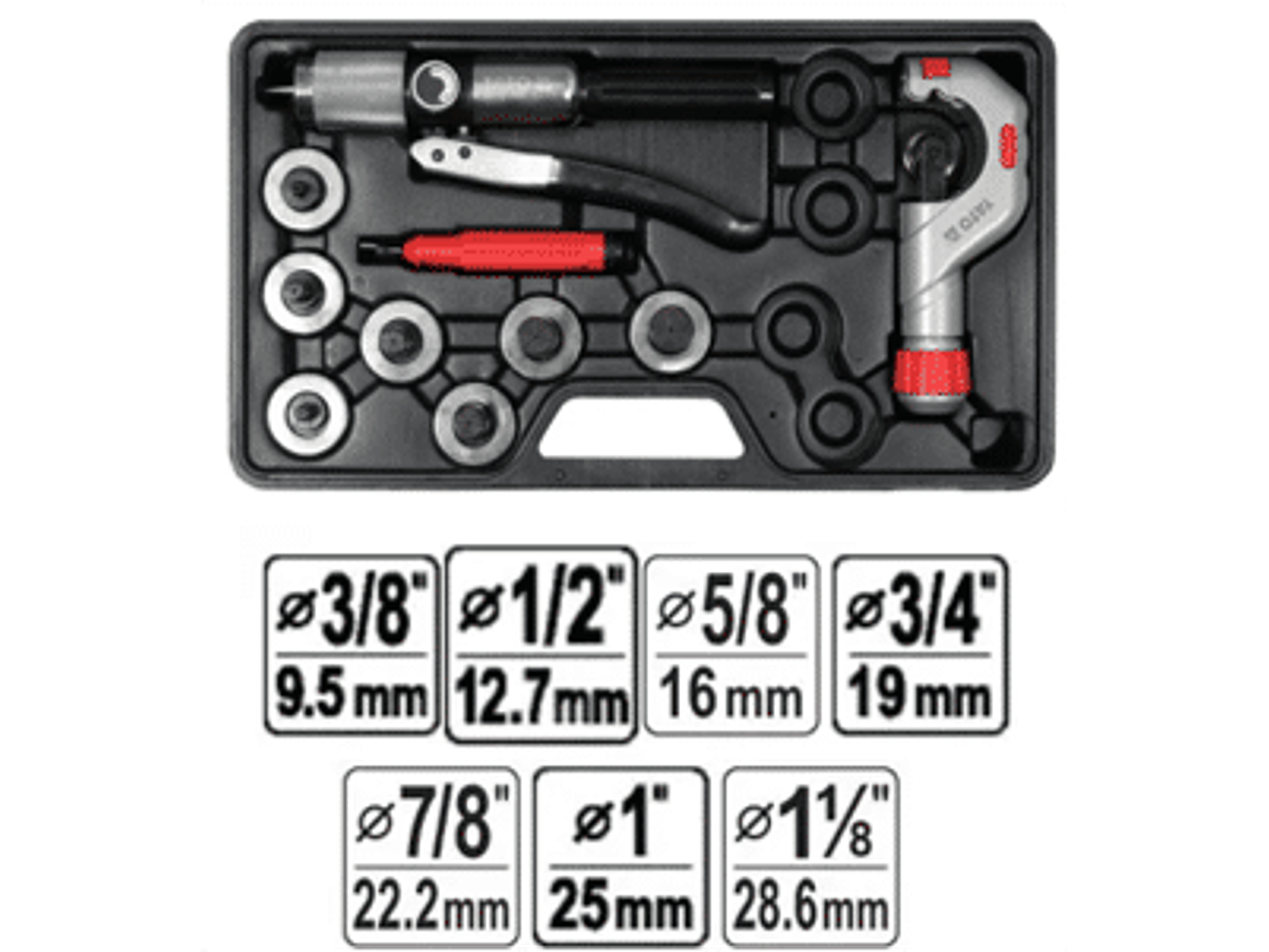EXPANSOR HIDRÁULICO PARA TUBERÍAS DE COBRE