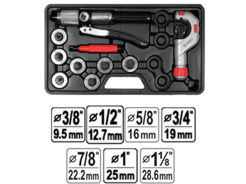 EXPANSOR HIDRÁULICO PARA TUBERÍAS DE COBRE