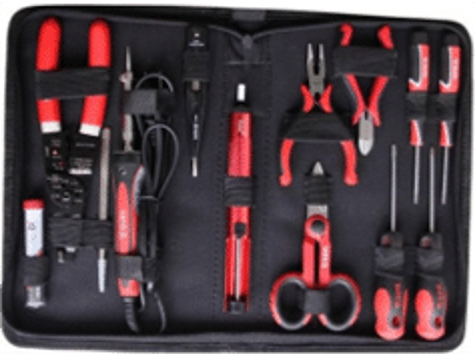 Estuche de herramientas para electrónico