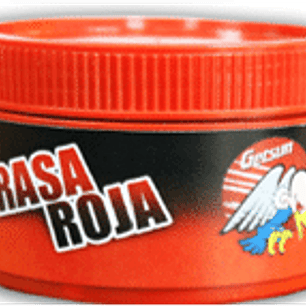 Grasa roja. Contenido 250 grs.