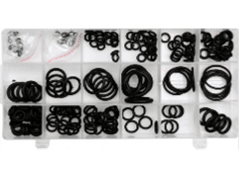 Display surtido de O-ring en mm