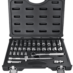 JUEGO DE DADOS POLIGONALES DE 3/8