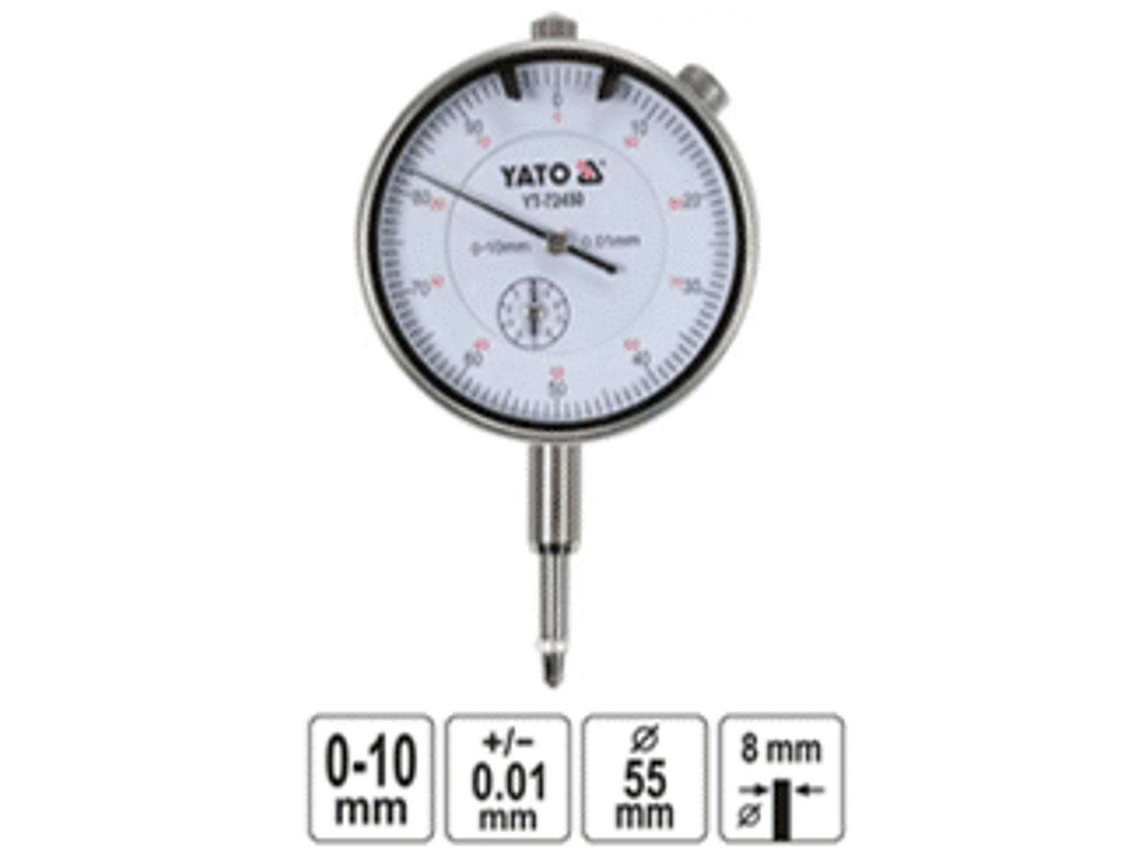 RELOJ COMPARADOR 0-10 (Resolución de 0