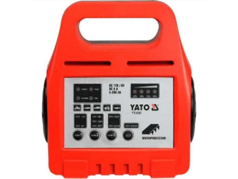Cargador de baterías inteligente electrónico 6/12V 8A 5-200Ah