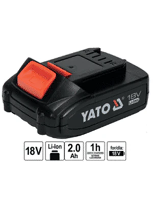 Batería para equipos Yato de Li-Ion 18V. 2.0Ah