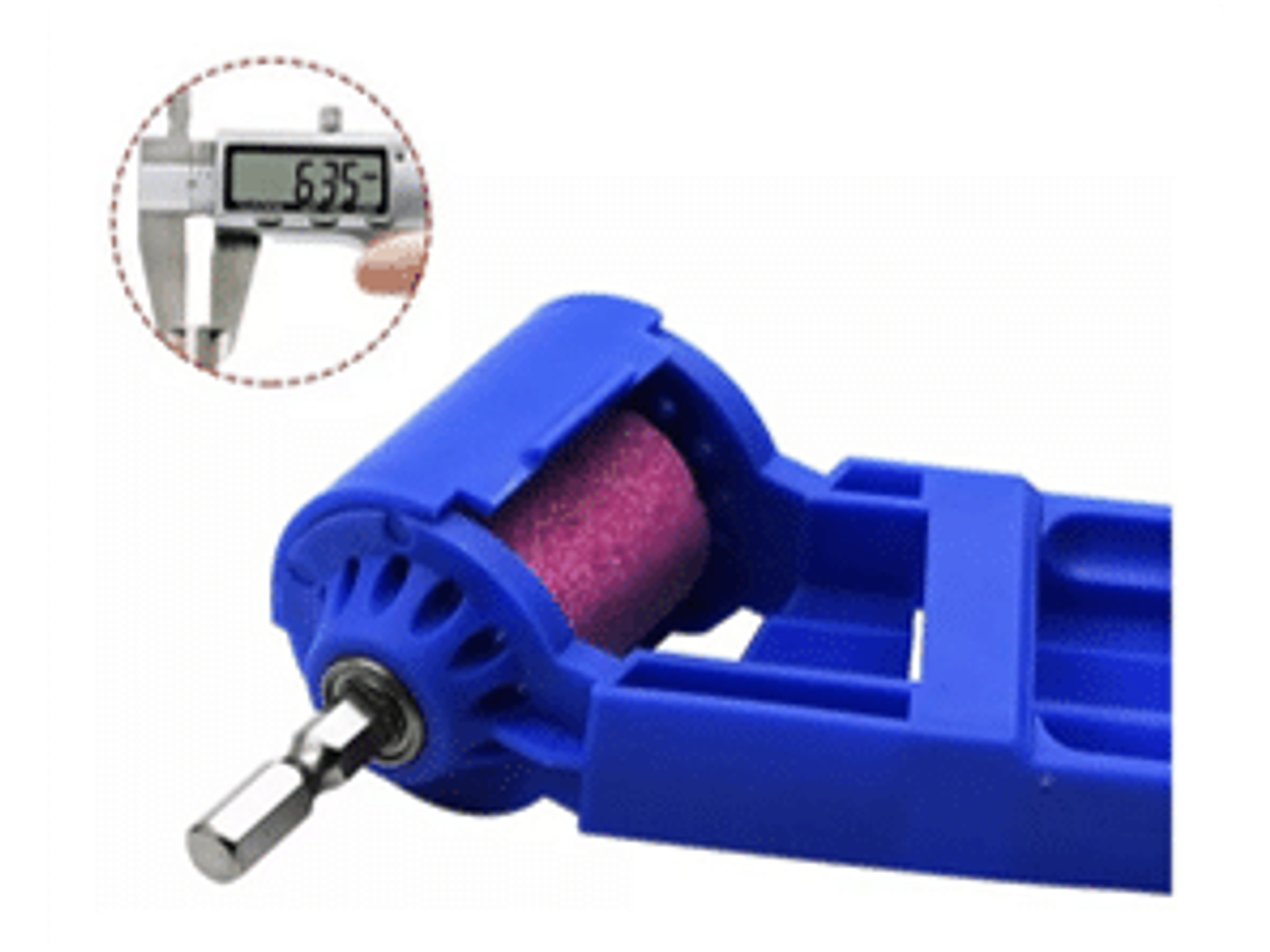 Afilador de brocas portátil