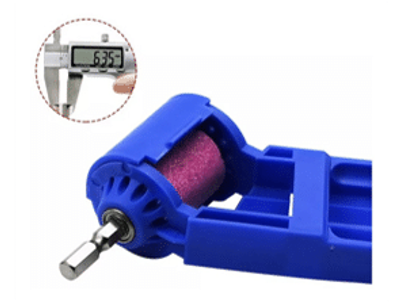 Afilador de brocas portátil