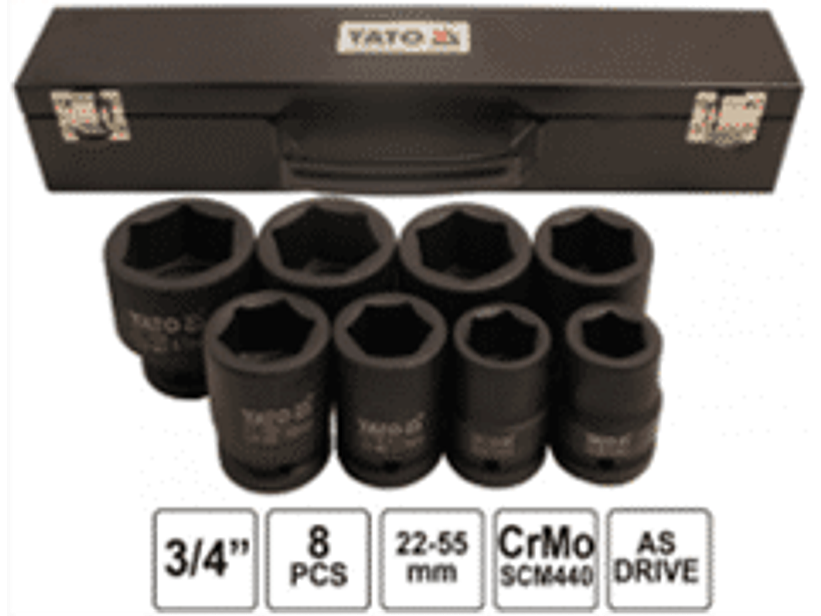 Juego de dados de impacto de 3/4