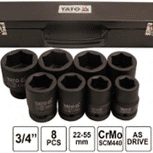 Juego de dados de impacto de 3/4