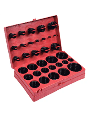 Caja surtido de O-ring Milimétricos 419 piezas en 34 medidas distintas