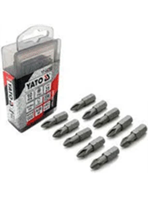 SET PUNTILLAS PH2 1/4 L25 10 PIEZAS