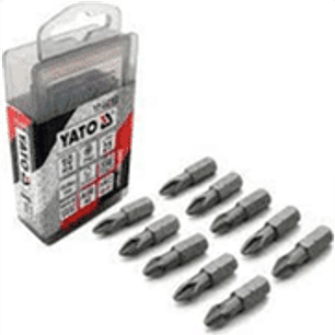 SET PUNTILLAS PH2 1/4 L25 10 PIEZAS