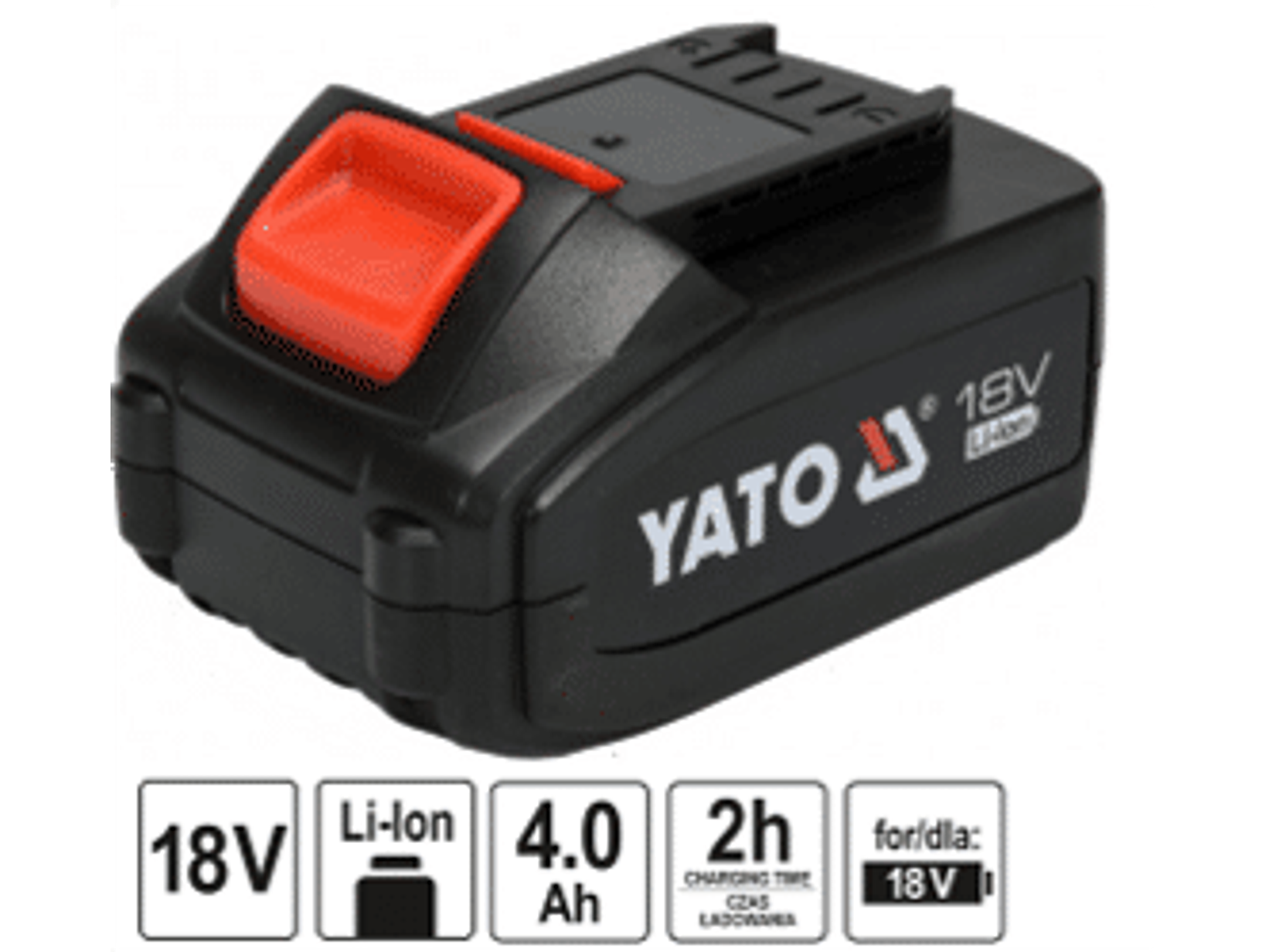 Eficiente batería de iones de litio de 4.0 Ah