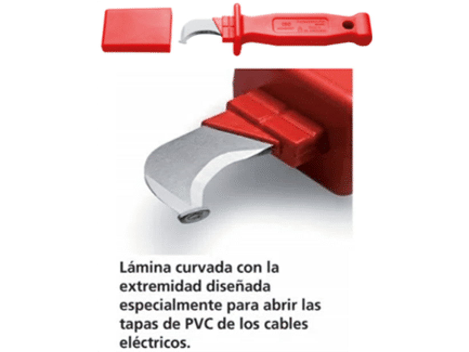 Cortadora Curva Pelacable Aislada IEC 60900 - 7'