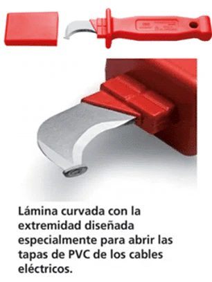 Cortadora Curva Pelacable Aislada IEC 60900 - 7'