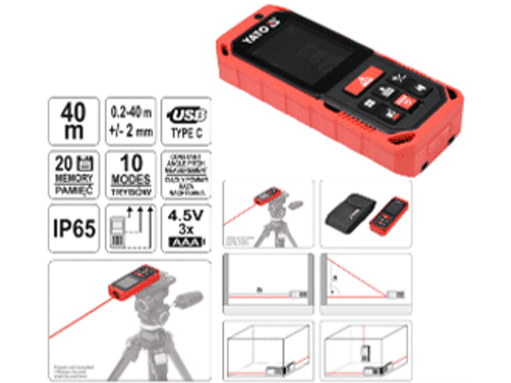 MEDIDOR DE DISTANCIA LASER