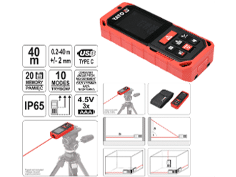 MEDIDOR DE DISTANCIA LASER