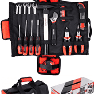 Bolso con 44 herramientas