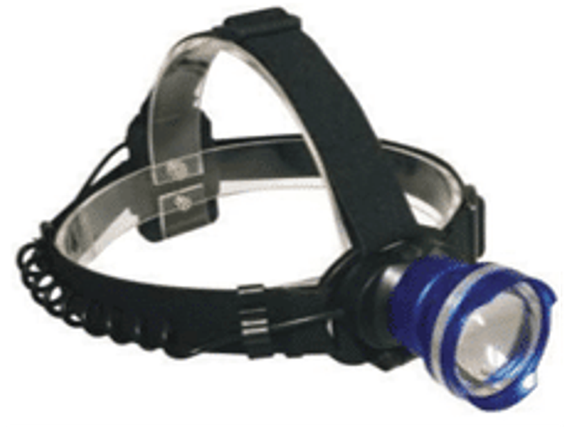 LINTERNA LED MANOS LIBRES DE 6W, ALUMINIO