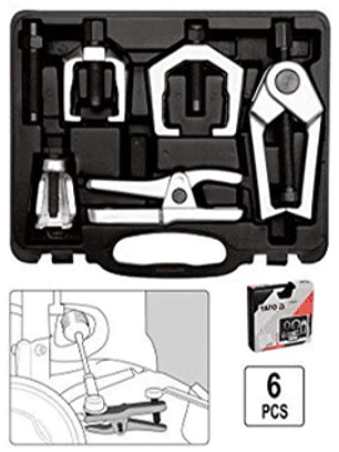 Set de extractores automotrices para sistema de suspensión