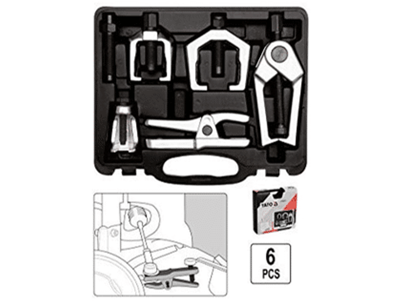 Set de extractores automotrices para sistema de suspensión