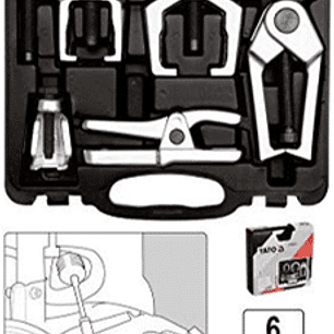 Set de extractores automotrices para sistema de suspensión
