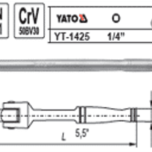 Barrote articulado 1/4
