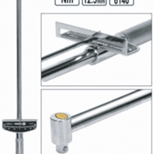 Llave dinamométrica tipo flecha, viga, puntero o péndulo de 1/2